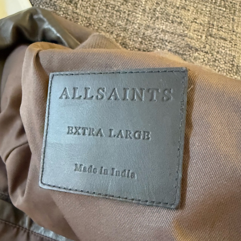 ALL SAINTS Bales Bomber Jacket - Picture 7 of 8